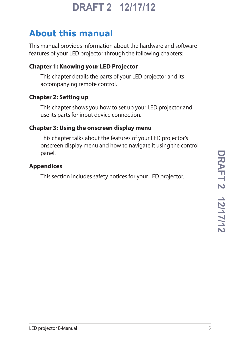 About this manual | Asus B1MR User Manual | Page 5 / 58