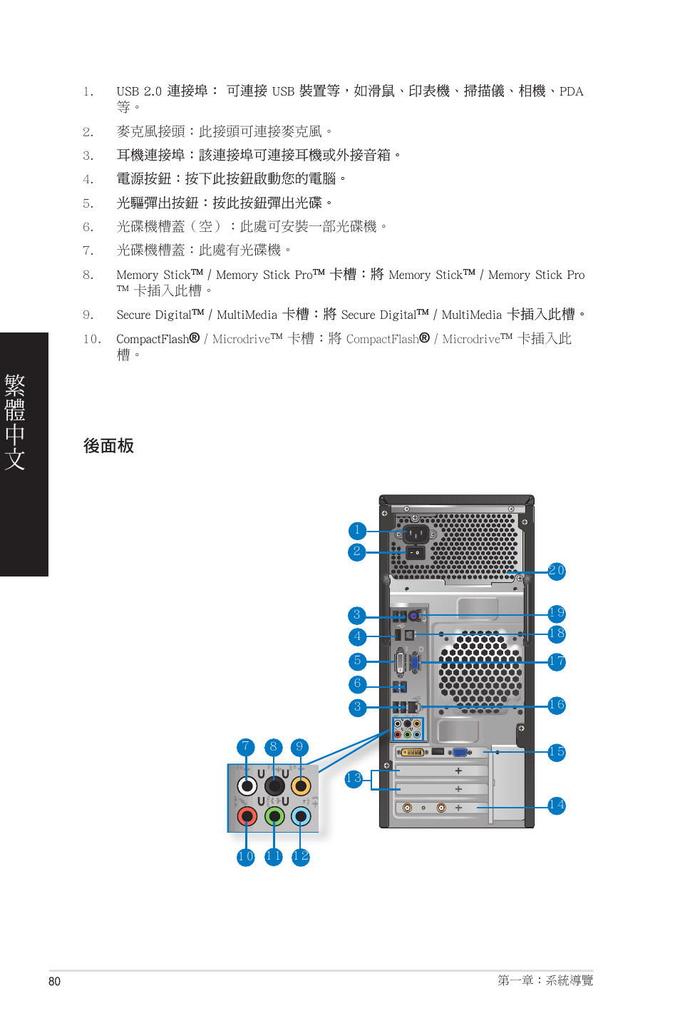 Asus CM6850 User Manual | Page 80 / 198