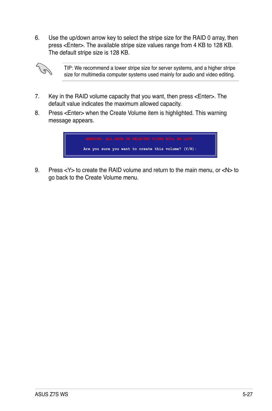 Asus Z7S WS User Manual | Page 135 / 154