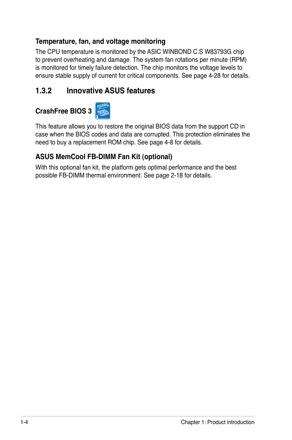 2 innovative asus features, Innovative asus features -4, Innovative.asus.features | Asus Z7S WS User Manual | Page 20 / 154