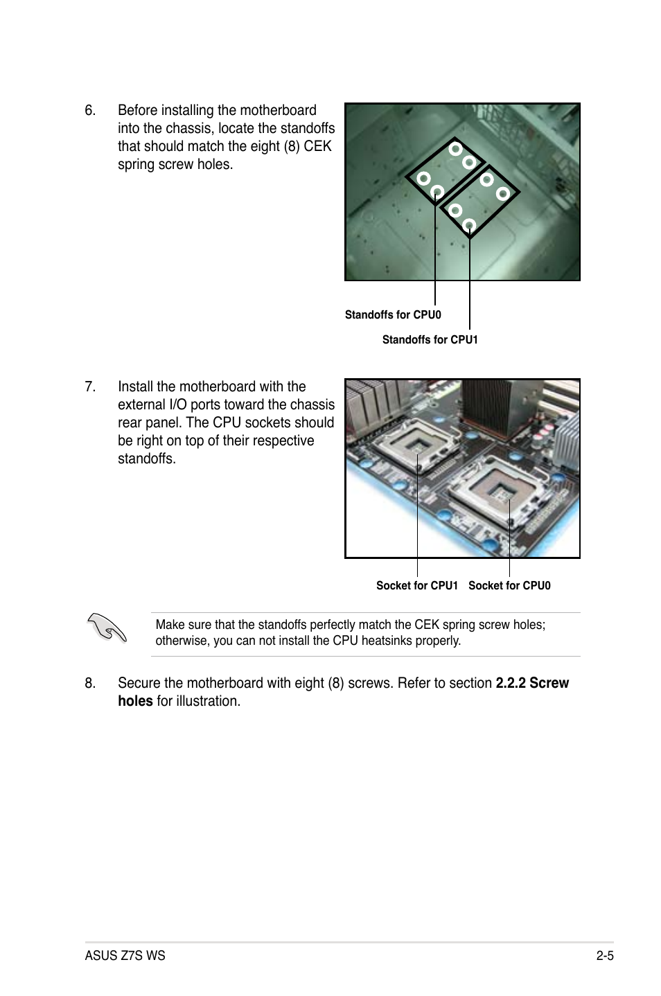 Asus Z7S WS User Manual | Page 27 / 154