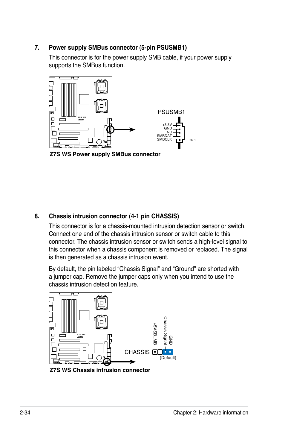 Asus Z7S WS User Manual | Page 56 / 154