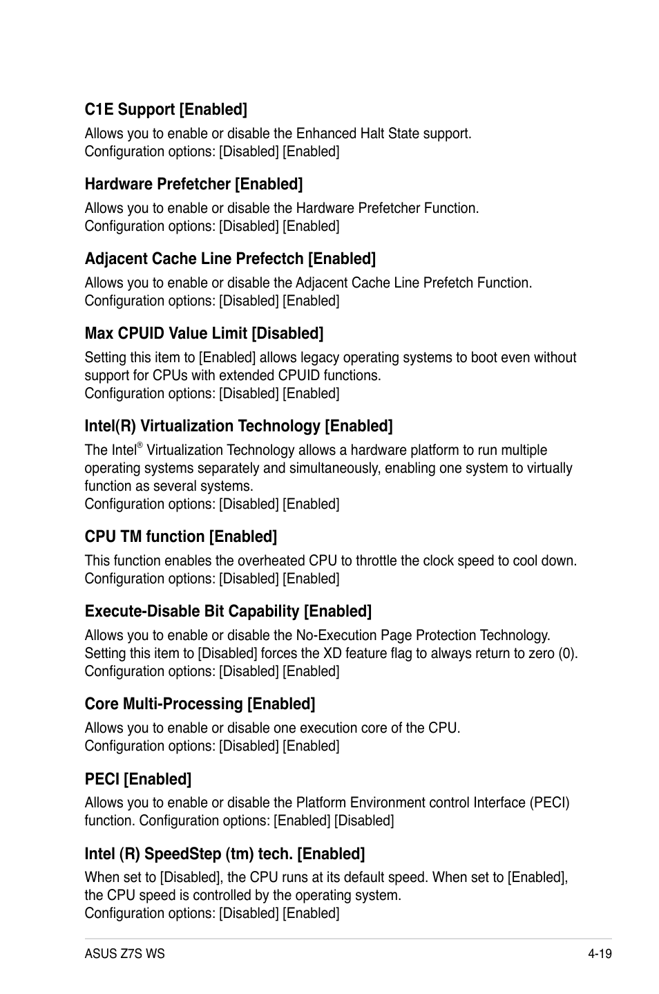 Asus Z7S WS User Manual | Page 89 / 154