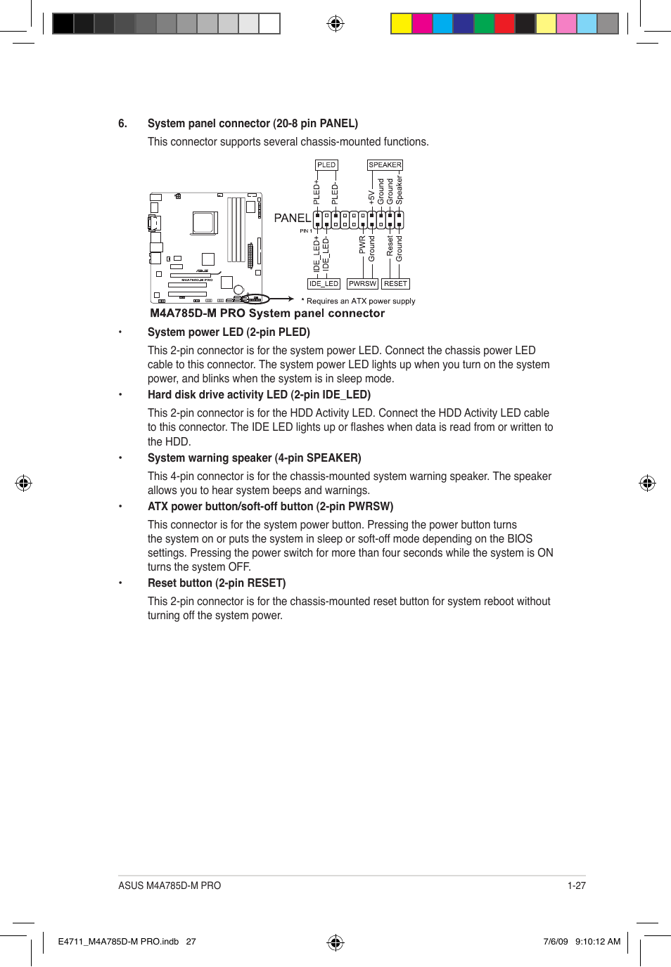 Asus M4A785D-M PRO User Manual | Page 37 / 62