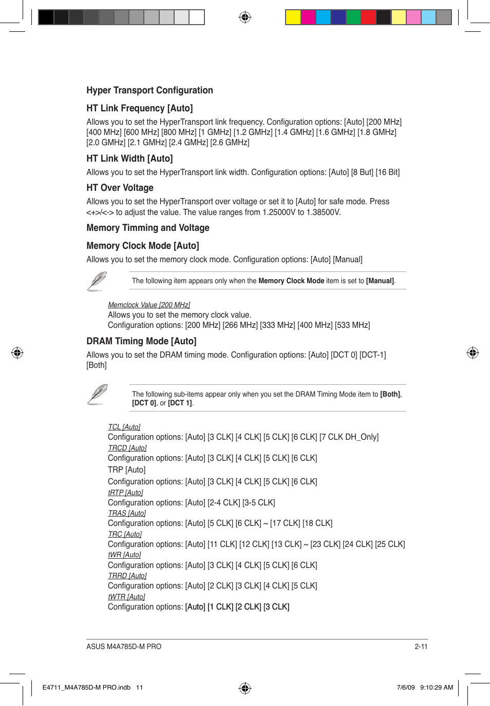 Asus M4A785D-M PRO User Manual | Page 51 / 62