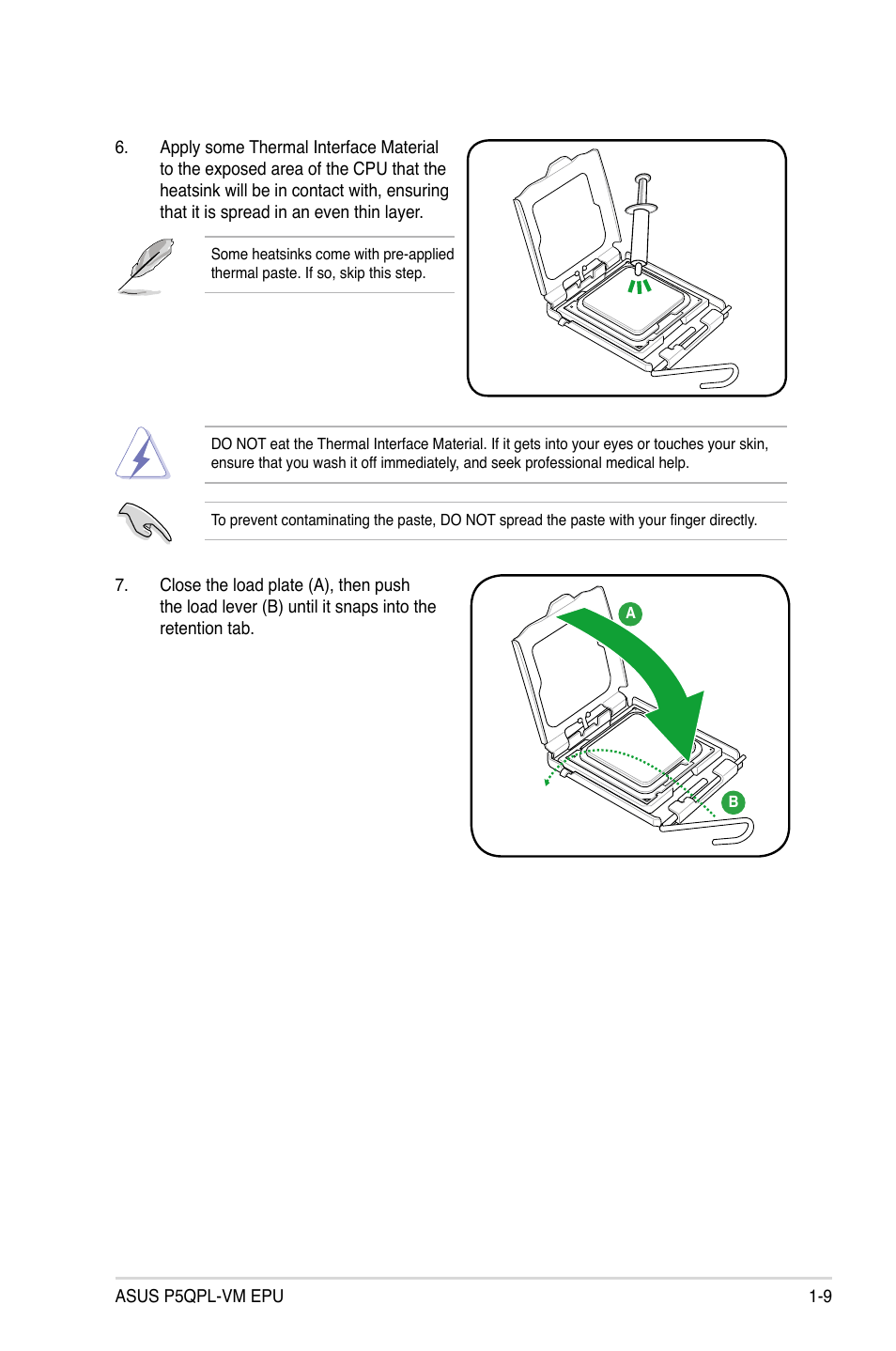 Asus P5QPL-VM EPU User Manual | Page 19 / 64