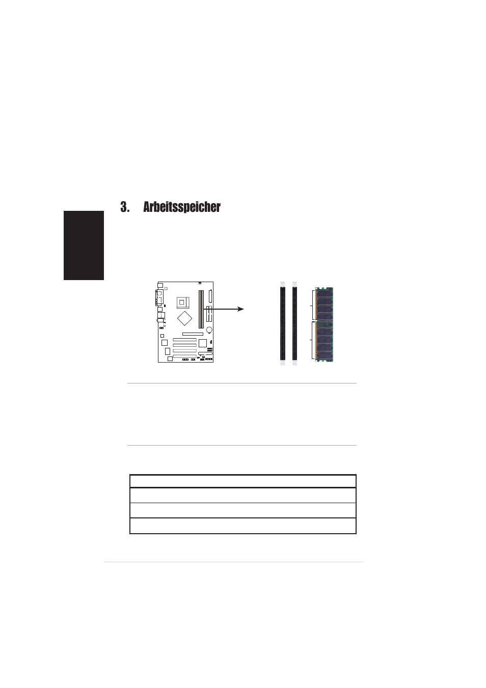 Arbeitsspeicher | Asus P4P800S-X User Manual | Page 6 / 16