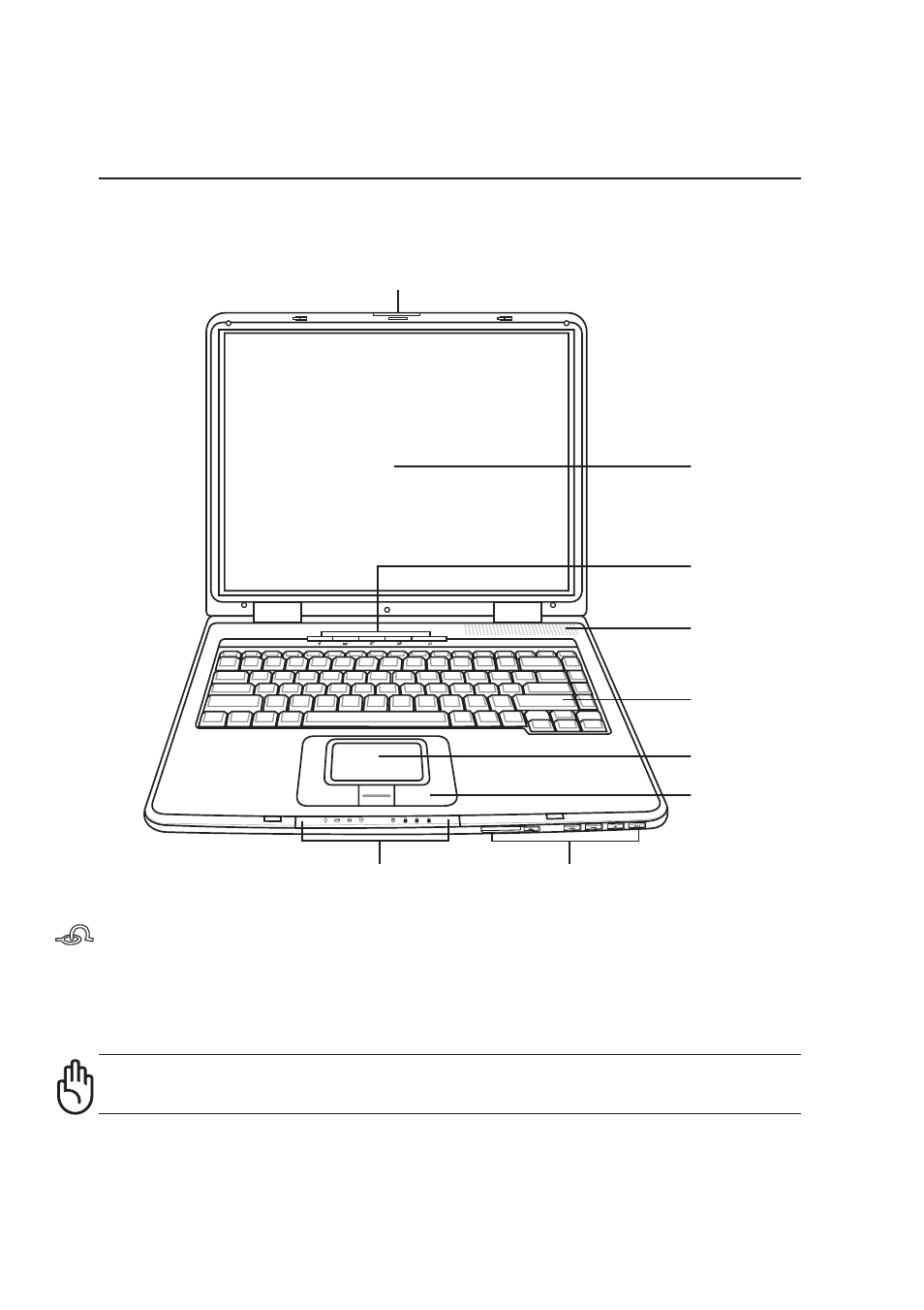 Top side | Asus L5D User Manual | Page 17 / 78