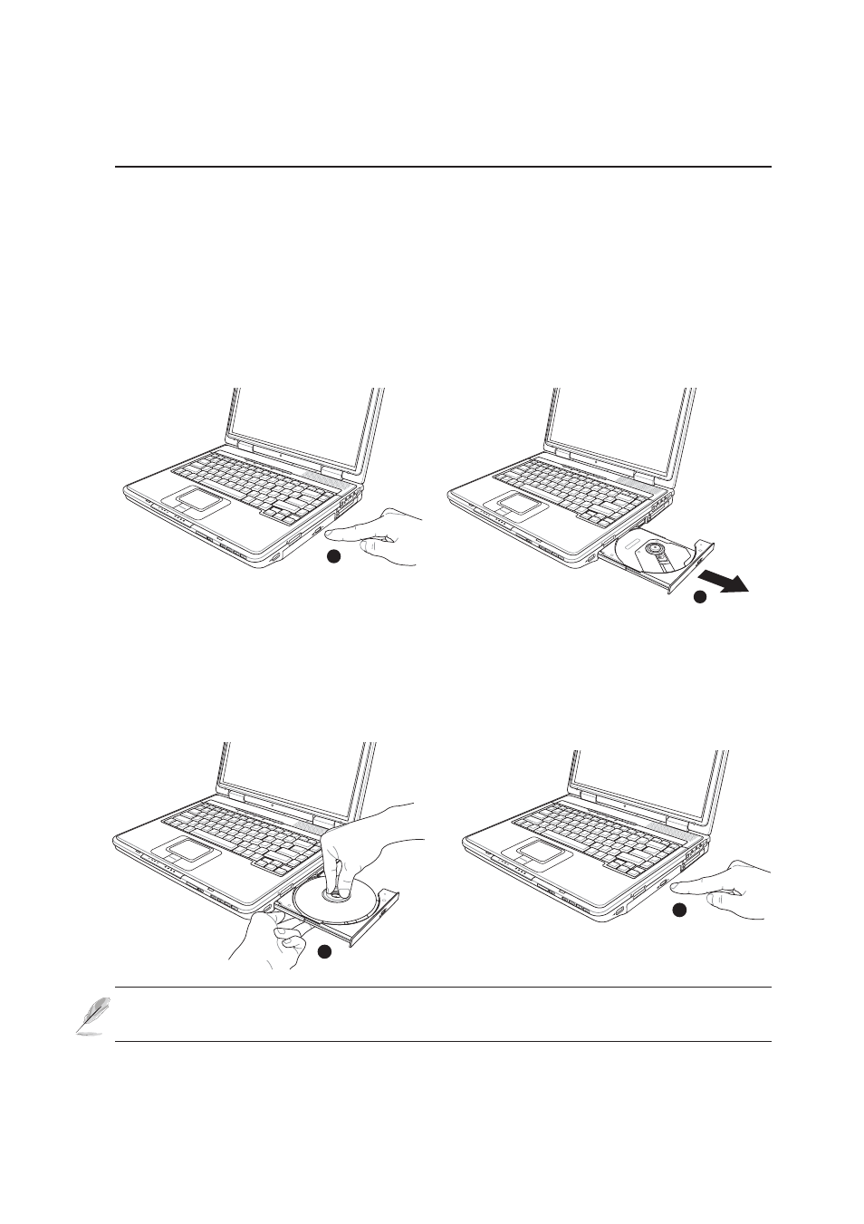 Optical drive | Asus L5D User Manual | Page 48 / 78