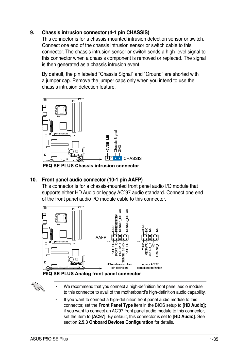 Asus P5Q SE PLUS User Manual | Page 47 / 100