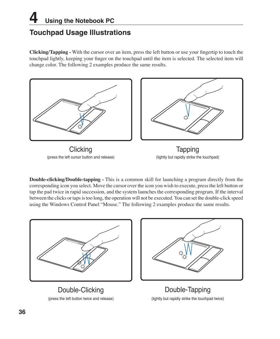 Asus Z96F User Manual | Page 36 / 73