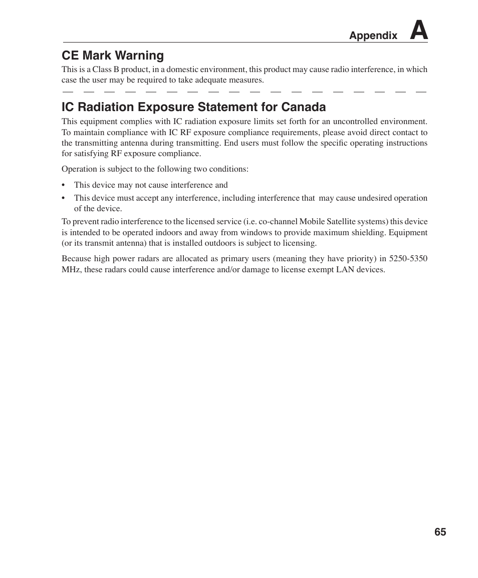 Asus Z96F User Manual | Page 65 / 73