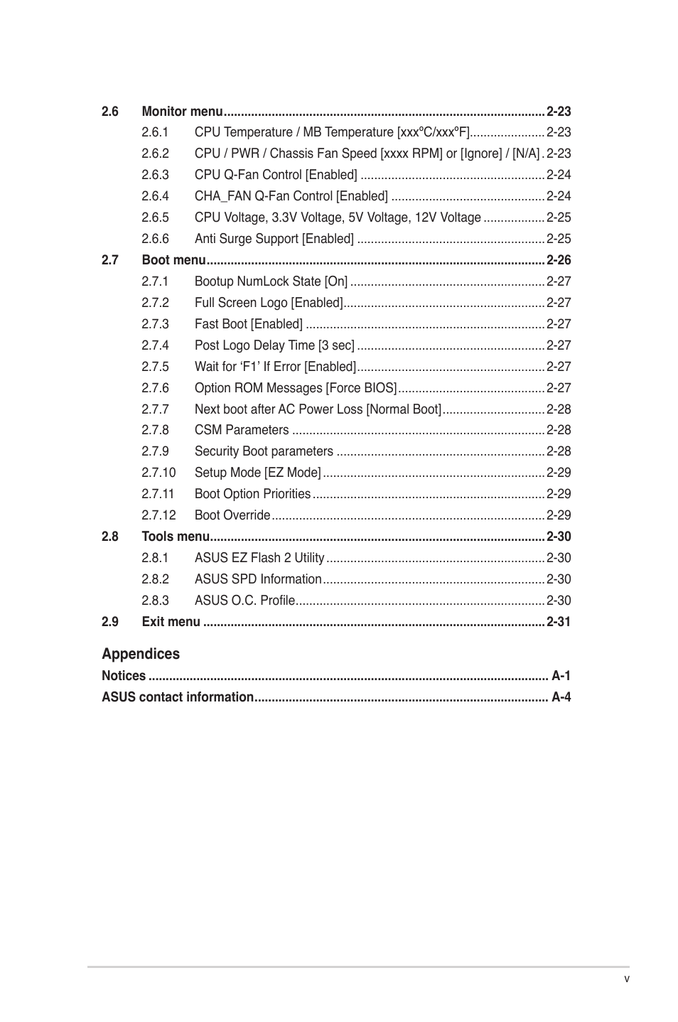 Asus F2A55-M User Manual | Page 5 / 84