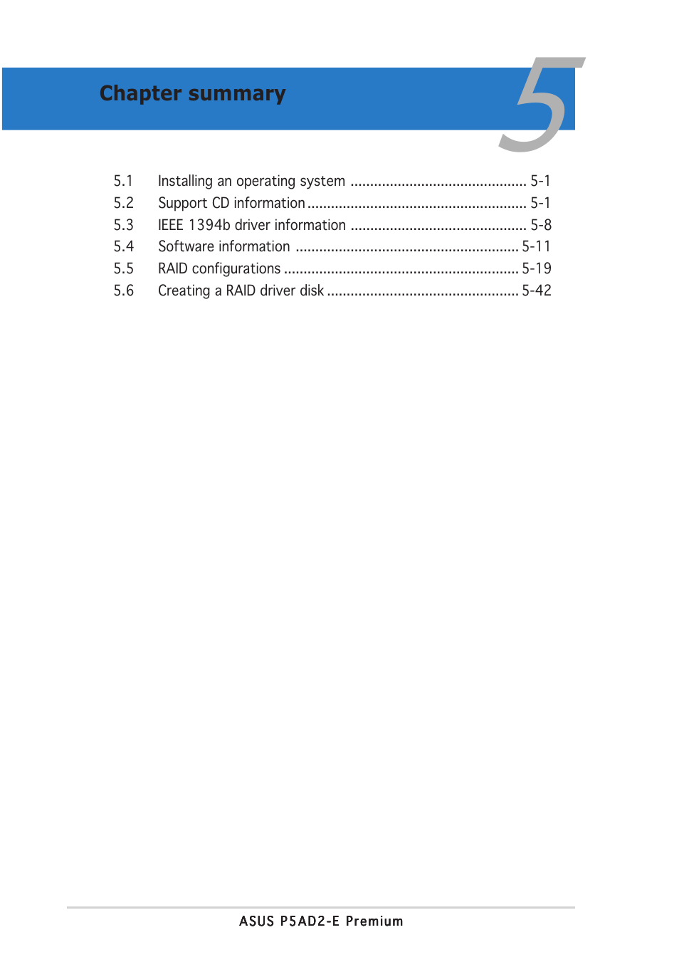 Asus P5AD2-E Premium User Manual | Page 116 / 166