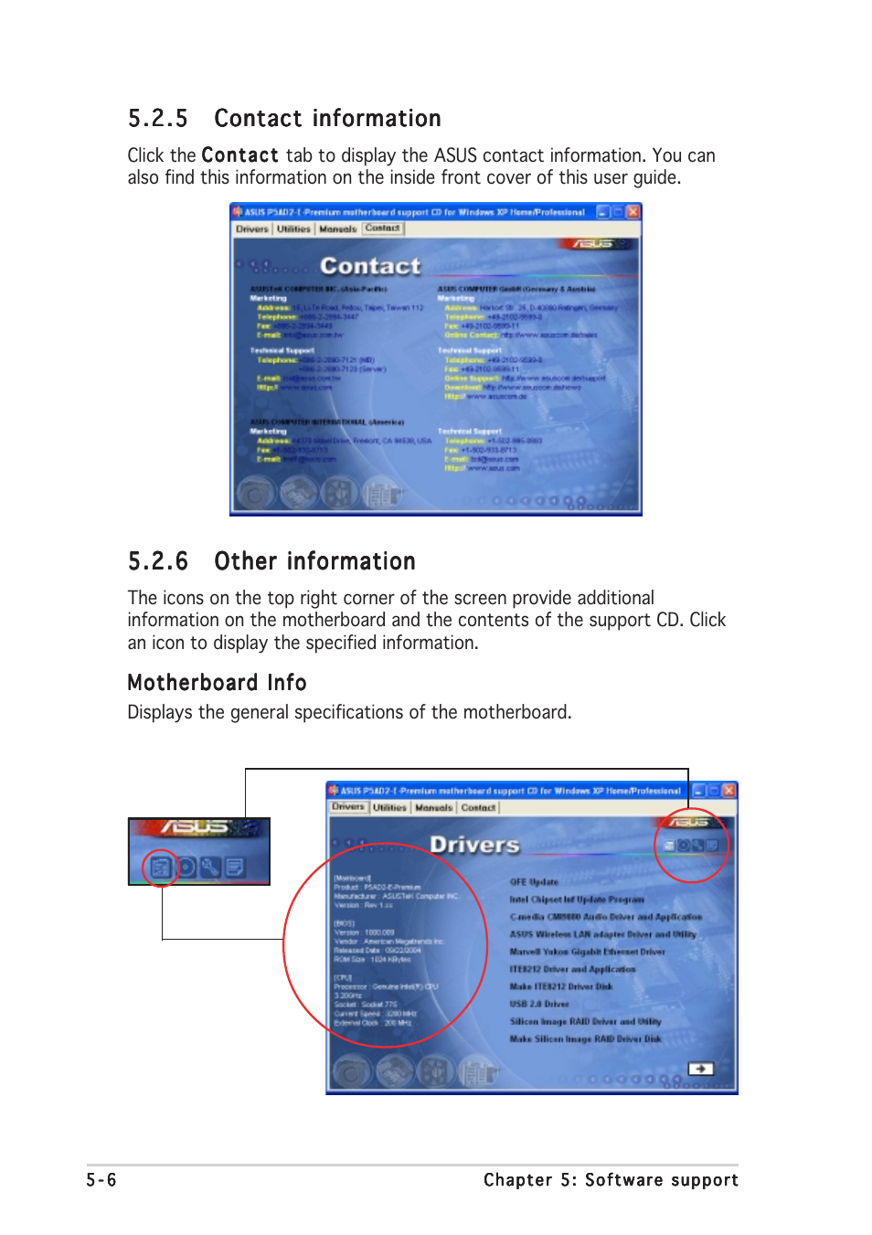 Asus P5AD2-E Premium User Manual | Page 122 / 166