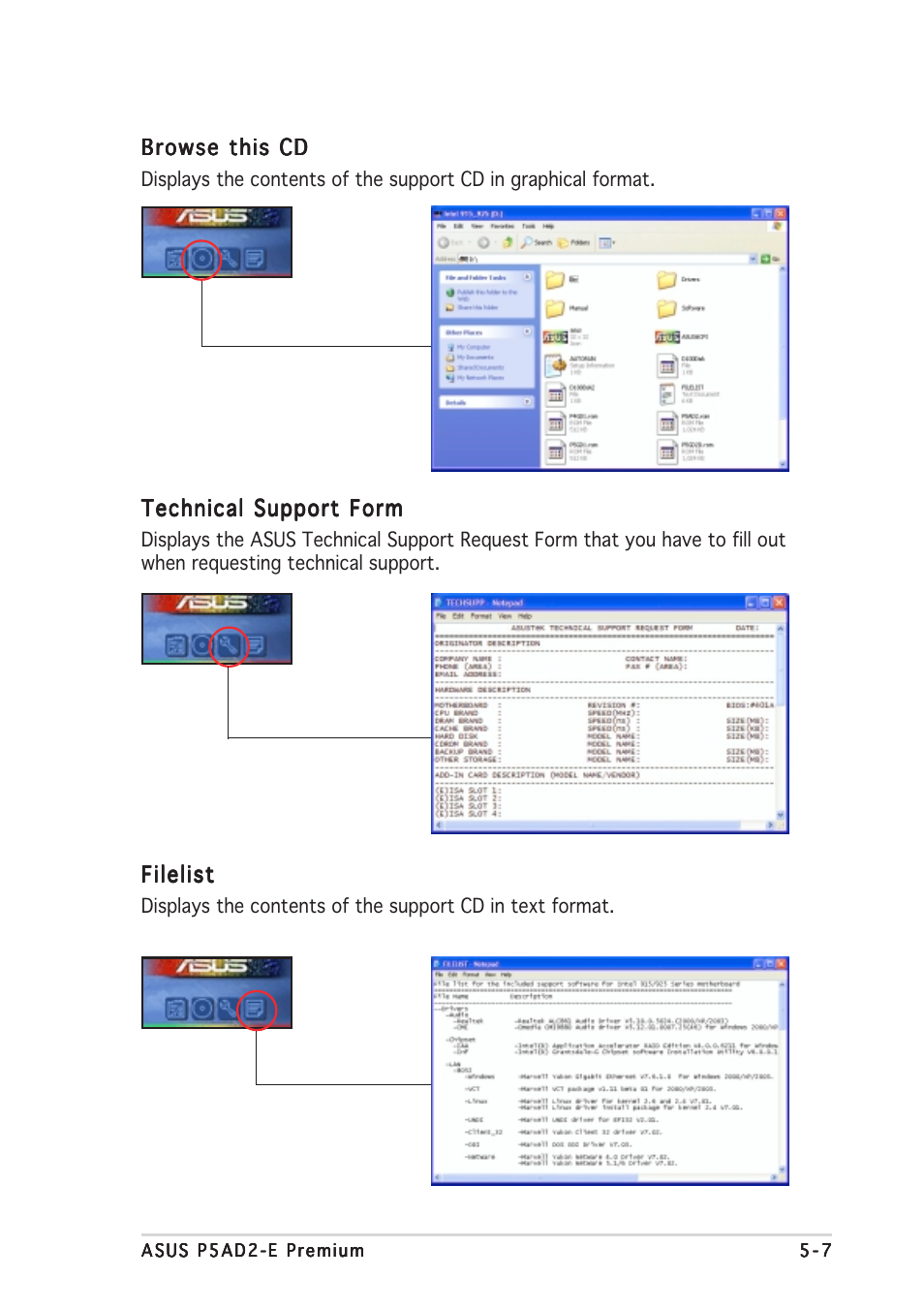 Asus P5AD2-E Premium User Manual | Page 123 / 166