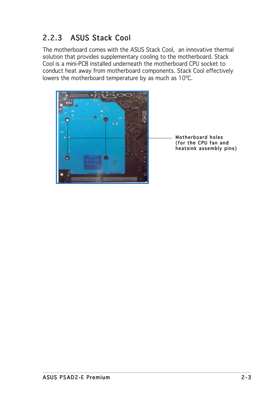 Asus P5AD2-E Premium User Manual | Page 25 / 166