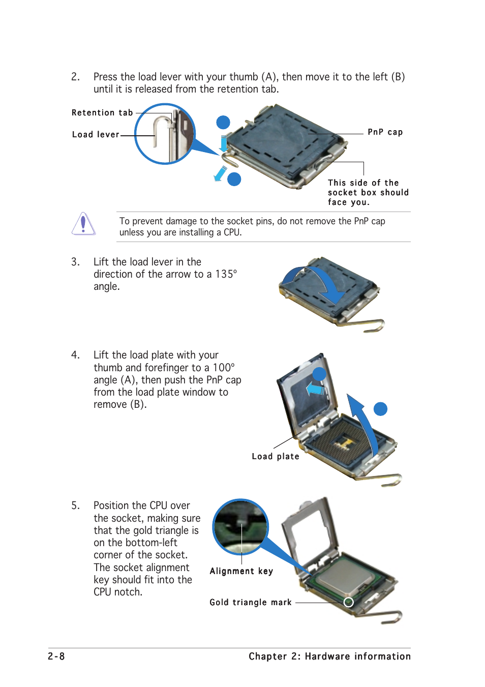 Asus P5AD2-E Premium User Manual | Page 30 / 166