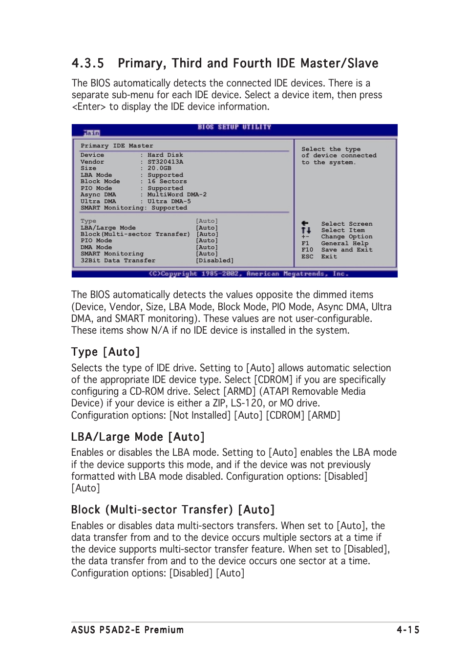 Asus P5AD2-E Premium User Manual | Page 85 / 166