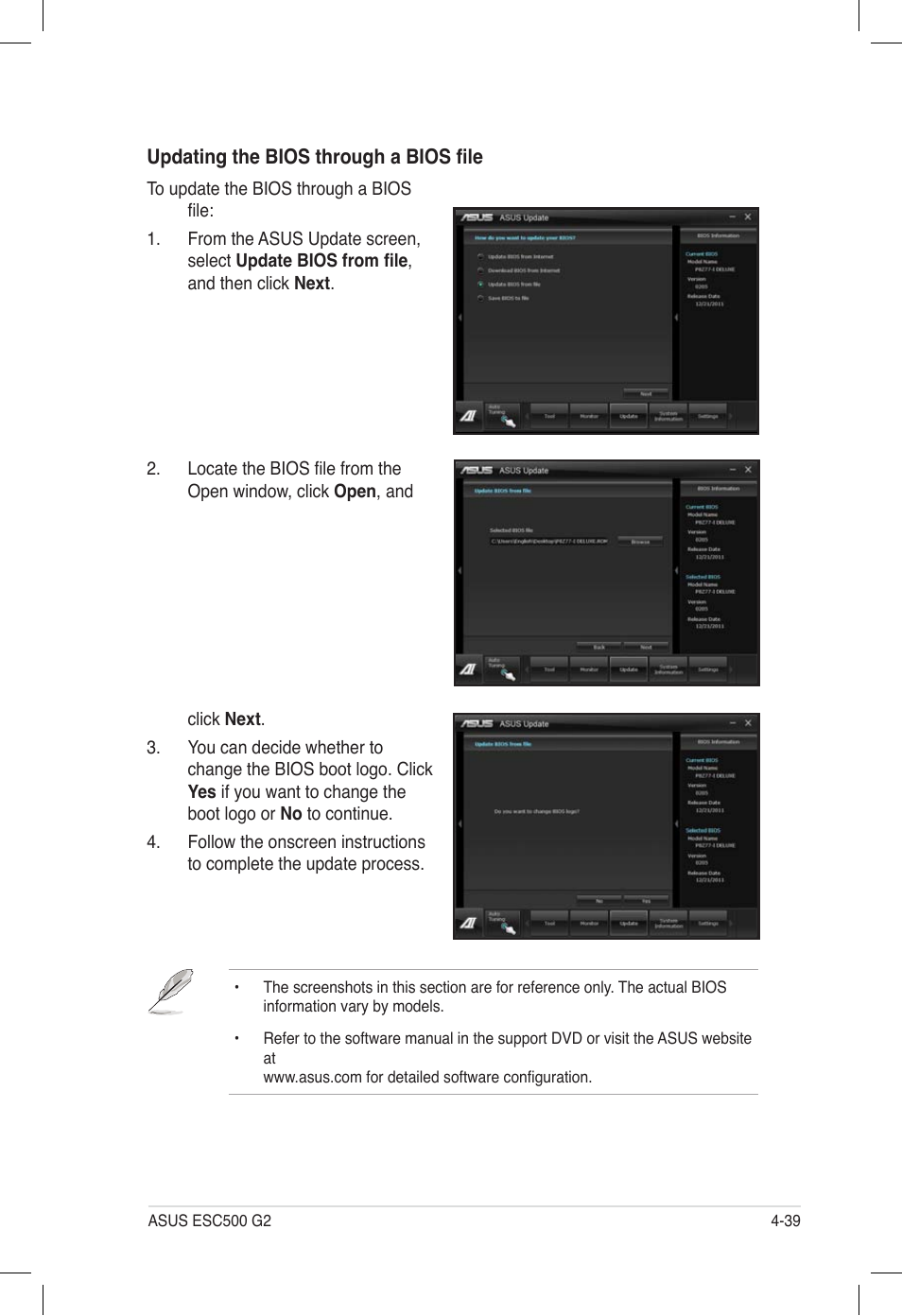 Asus ESC500 G2 User Manual | Page 107 / 140
