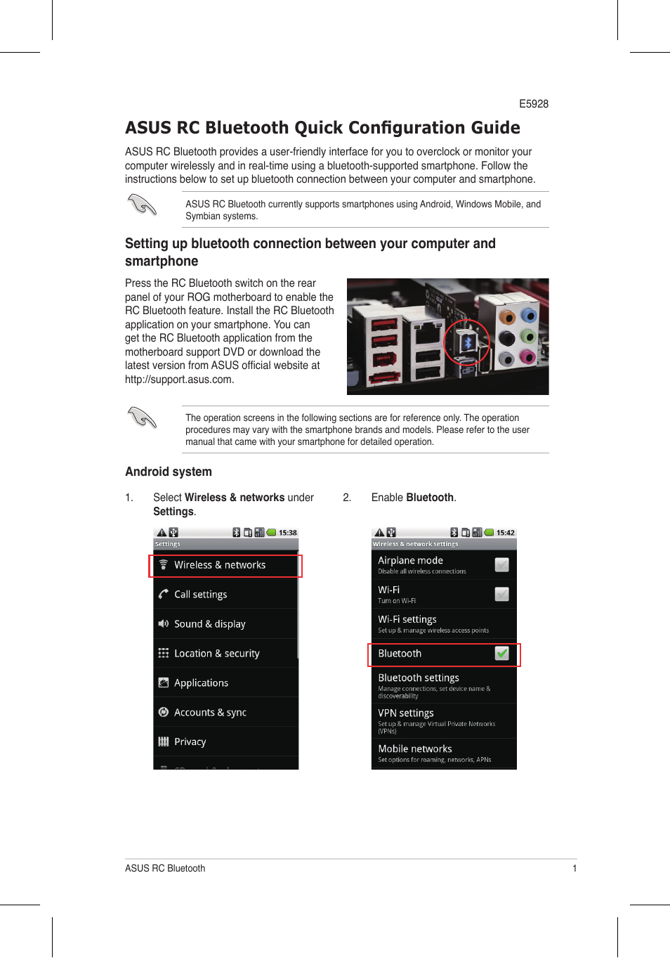 Asus Rampage III Extreme User Manual | 10 pages