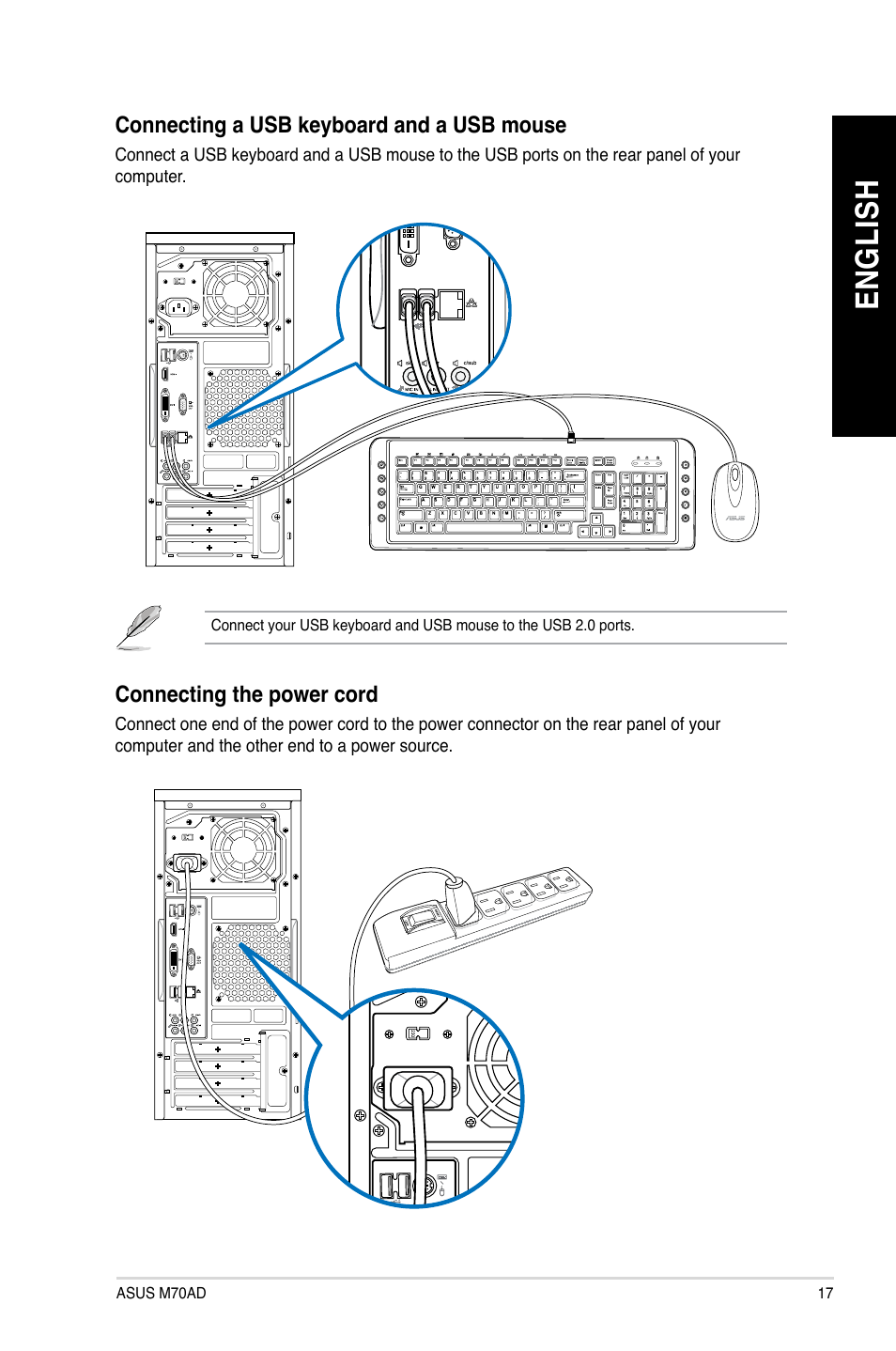 En gl is h en gl is h | Asus M70AD User Manual | Page 17 / 59