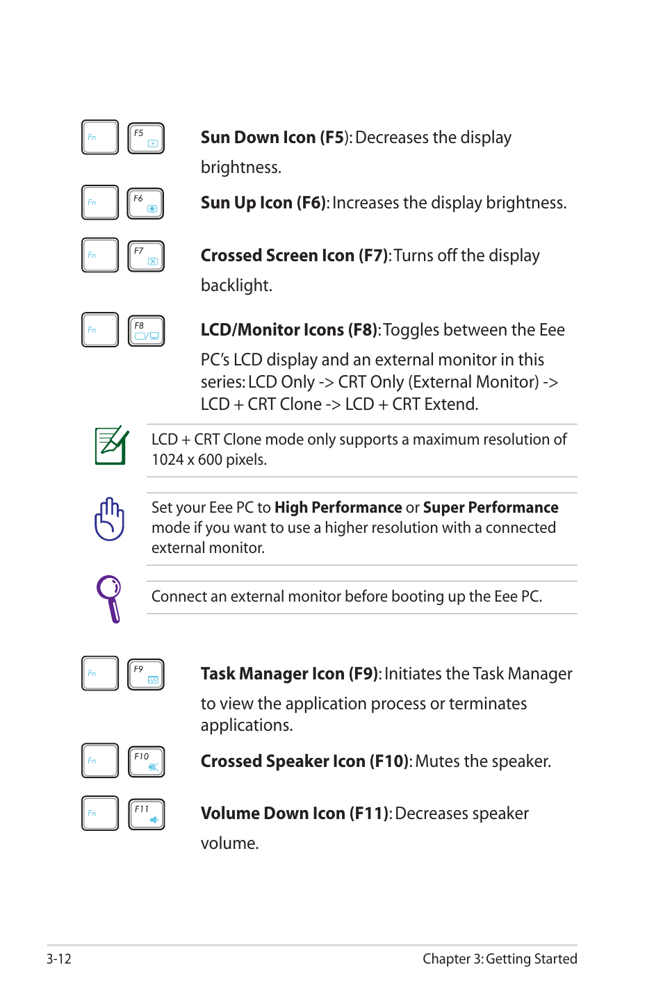 Asus Eee PC 1000HE User Manual | Page 36 / 86