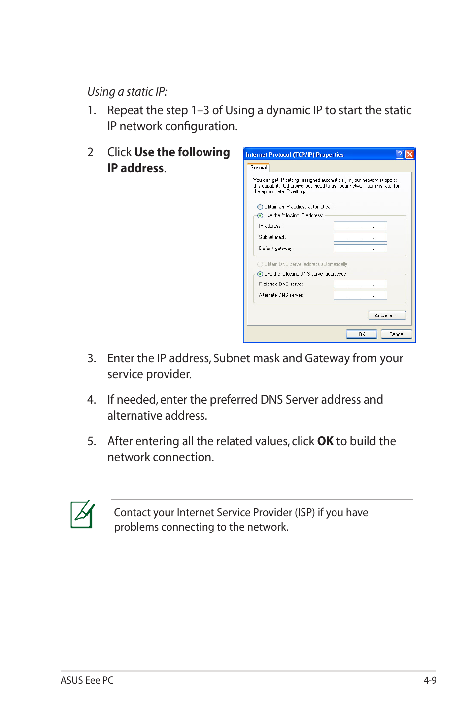 Asus Eee PC 1000HE User Manual | Page 53 / 86