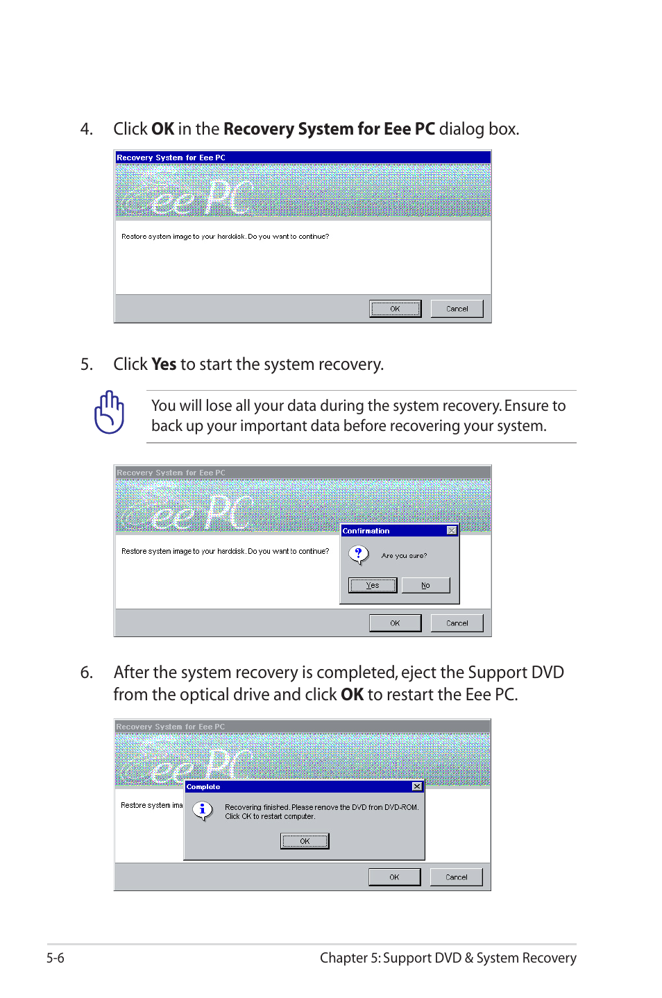 Asus Eee PC 1000HE User Manual | Page 70 / 86