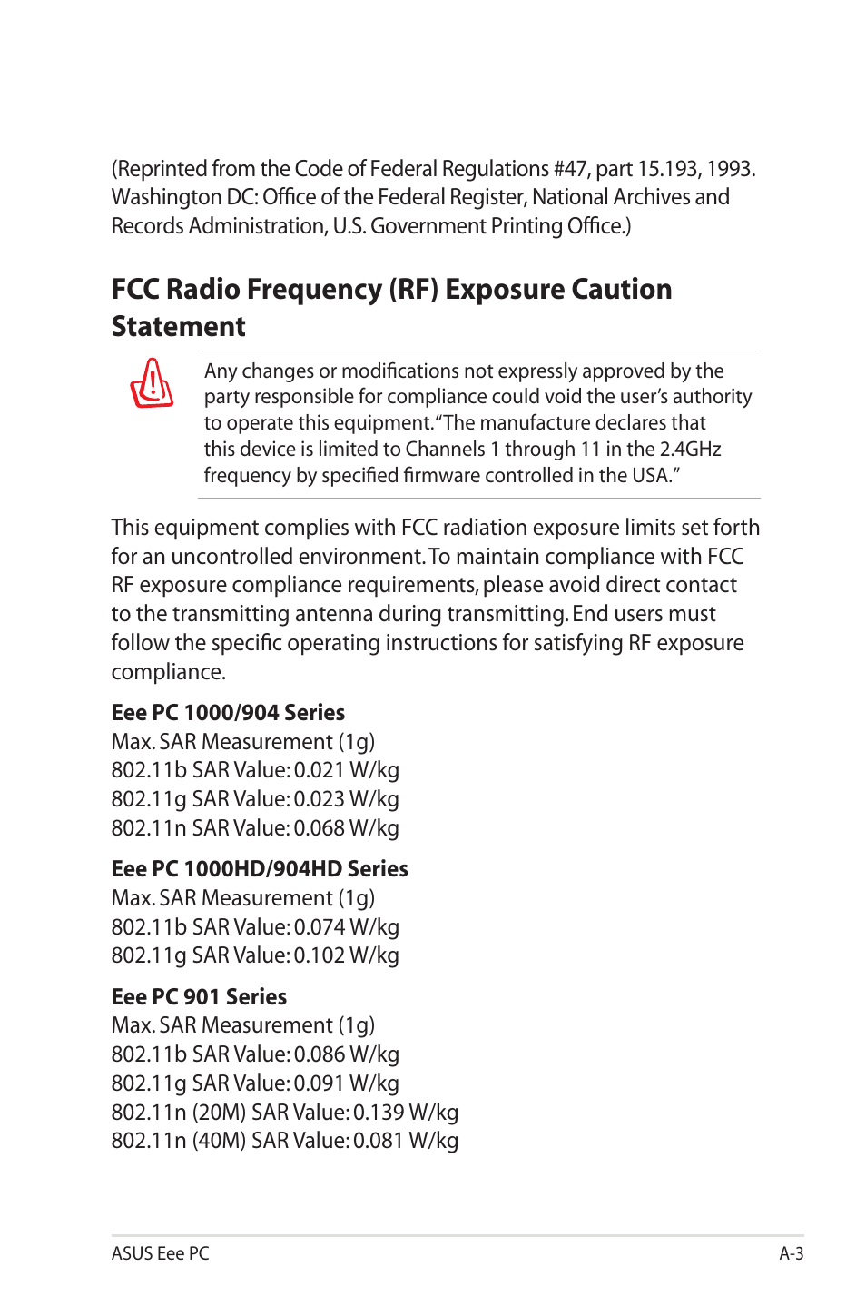 Asus Eee PC 1000HE User Manual | Page 75 / 86