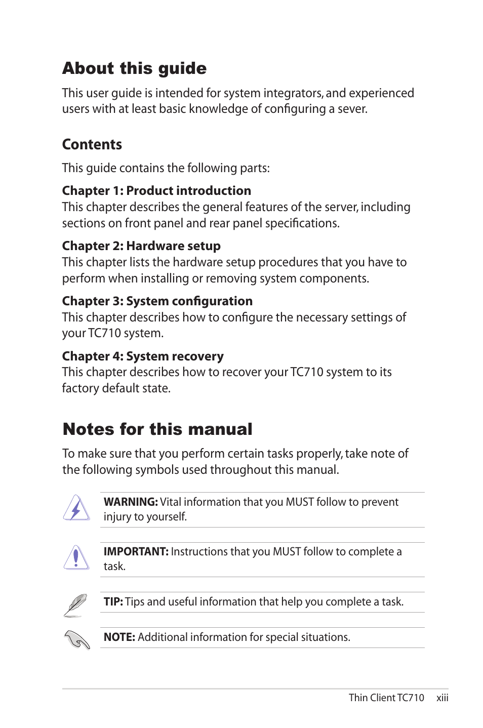 Asus TC710 User Manual | Page 13 / 40