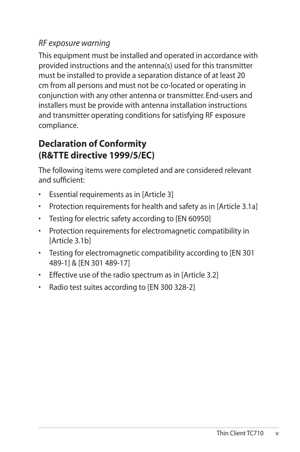 Asus TC710 User Manual | Page 5 / 40