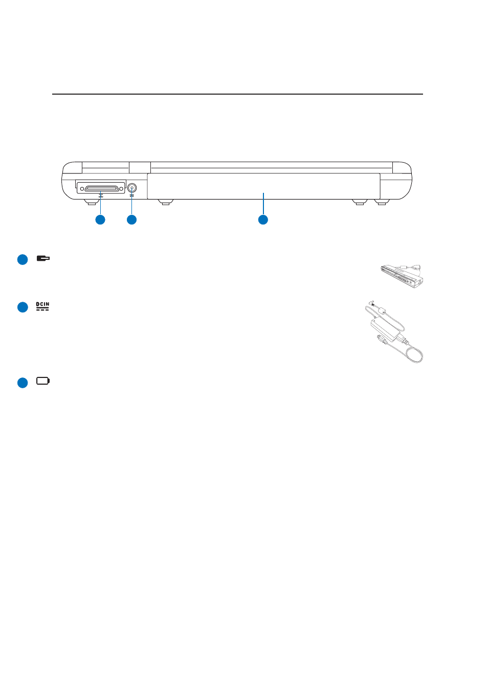 Rear side | Asus Z62J User Manual | Page 20 / 72