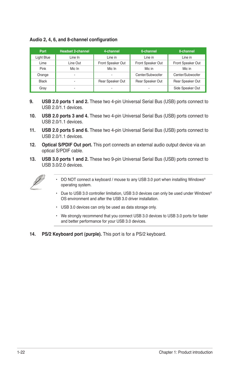 Asus P8H61 EVO User Manual | Page 34 / 76