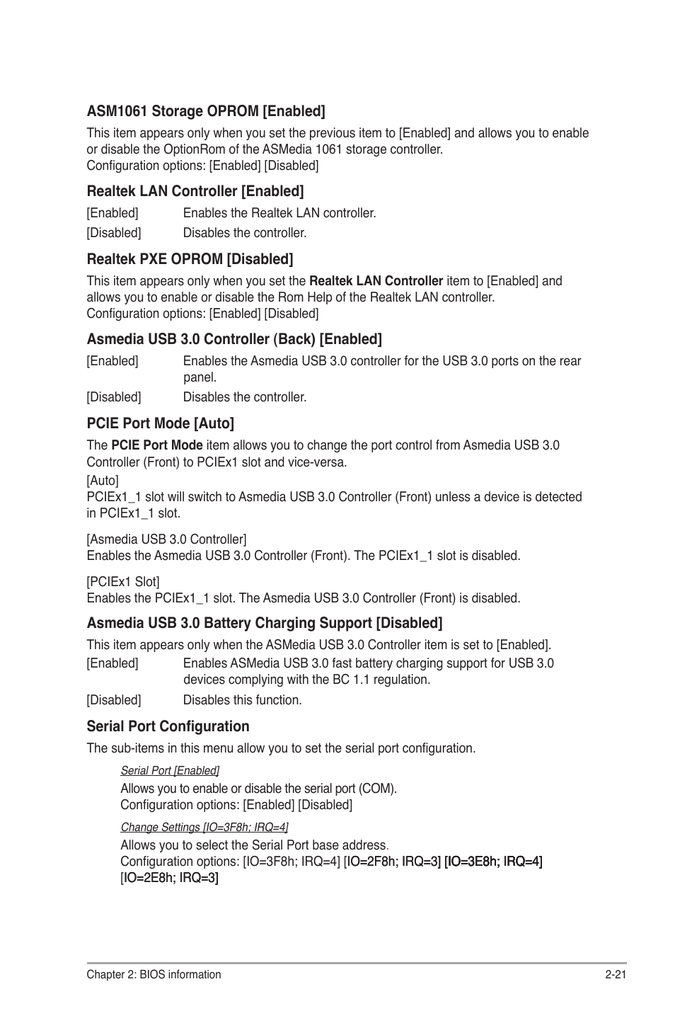 Asus P8H61 EVO User Manual | Page 65 / 76