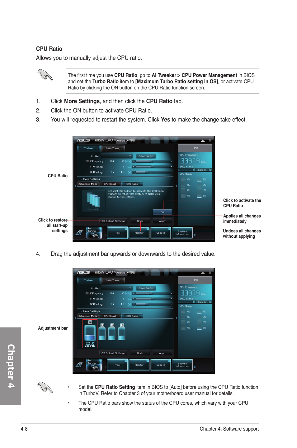 Chapter 4 | Asus P8P67 User Manual | Page 110 / 134