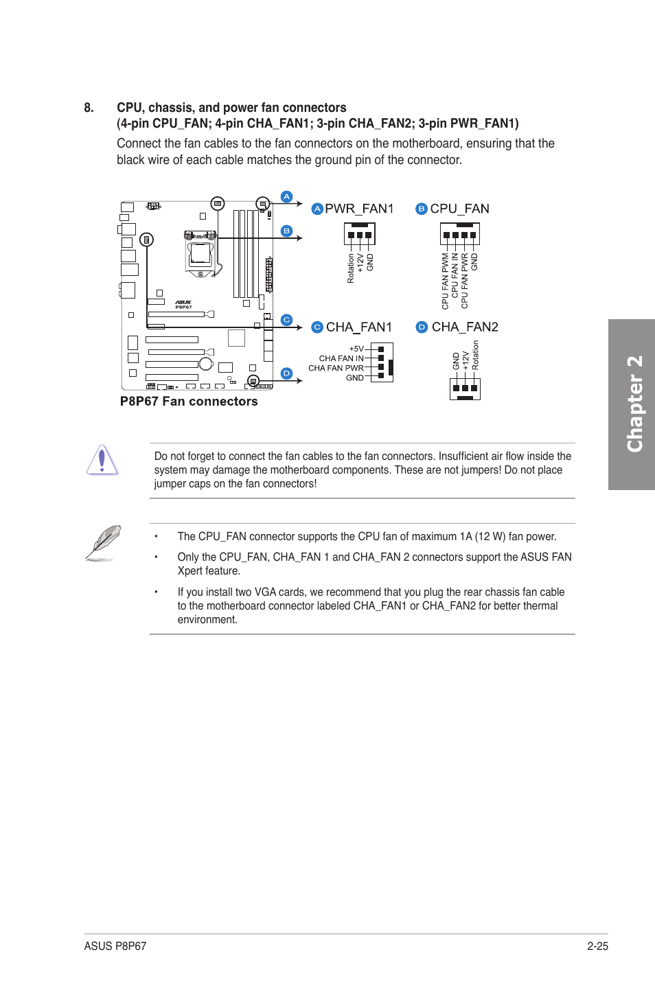 Chapter 2 | Asus P8P67 User Manual | Page 41 / 134