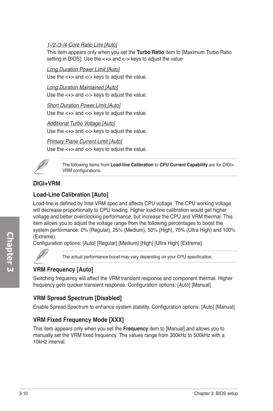 Chapter 3 | Asus P8P67 User Manual | Page 72 / 134