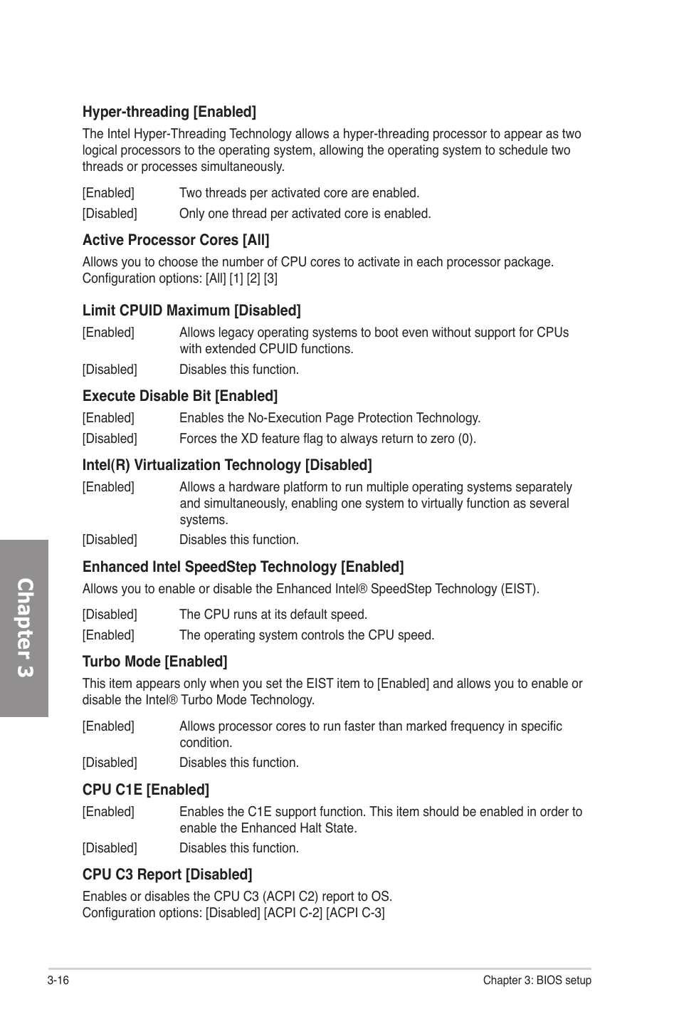 Chapter 3 | Asus P8P67 User Manual | Page 78 / 134