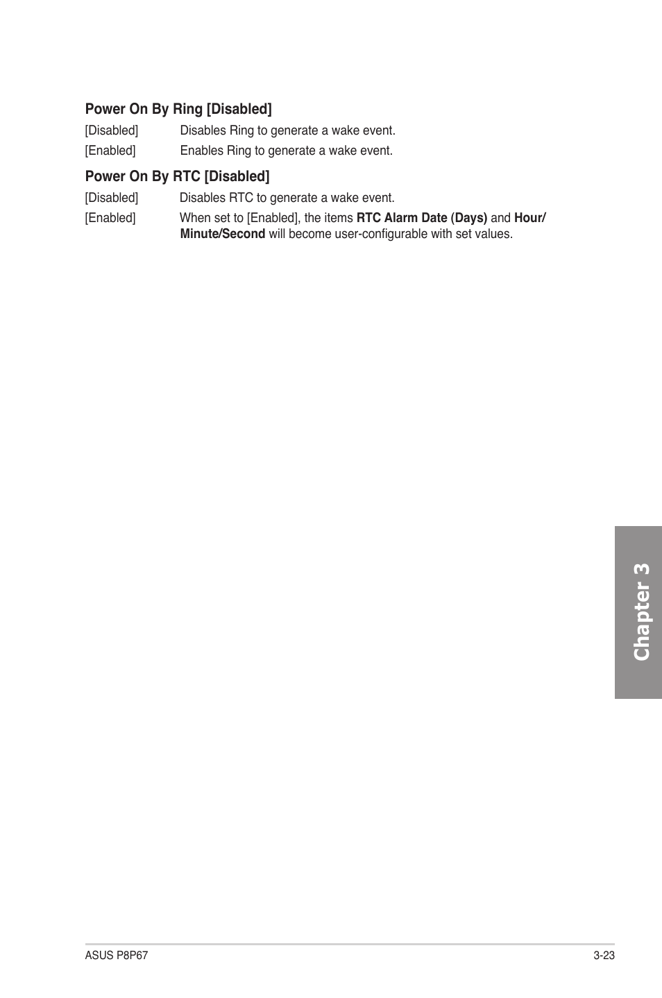 Chapter 3 | Asus P8P67 User Manual | Page 85 / 134