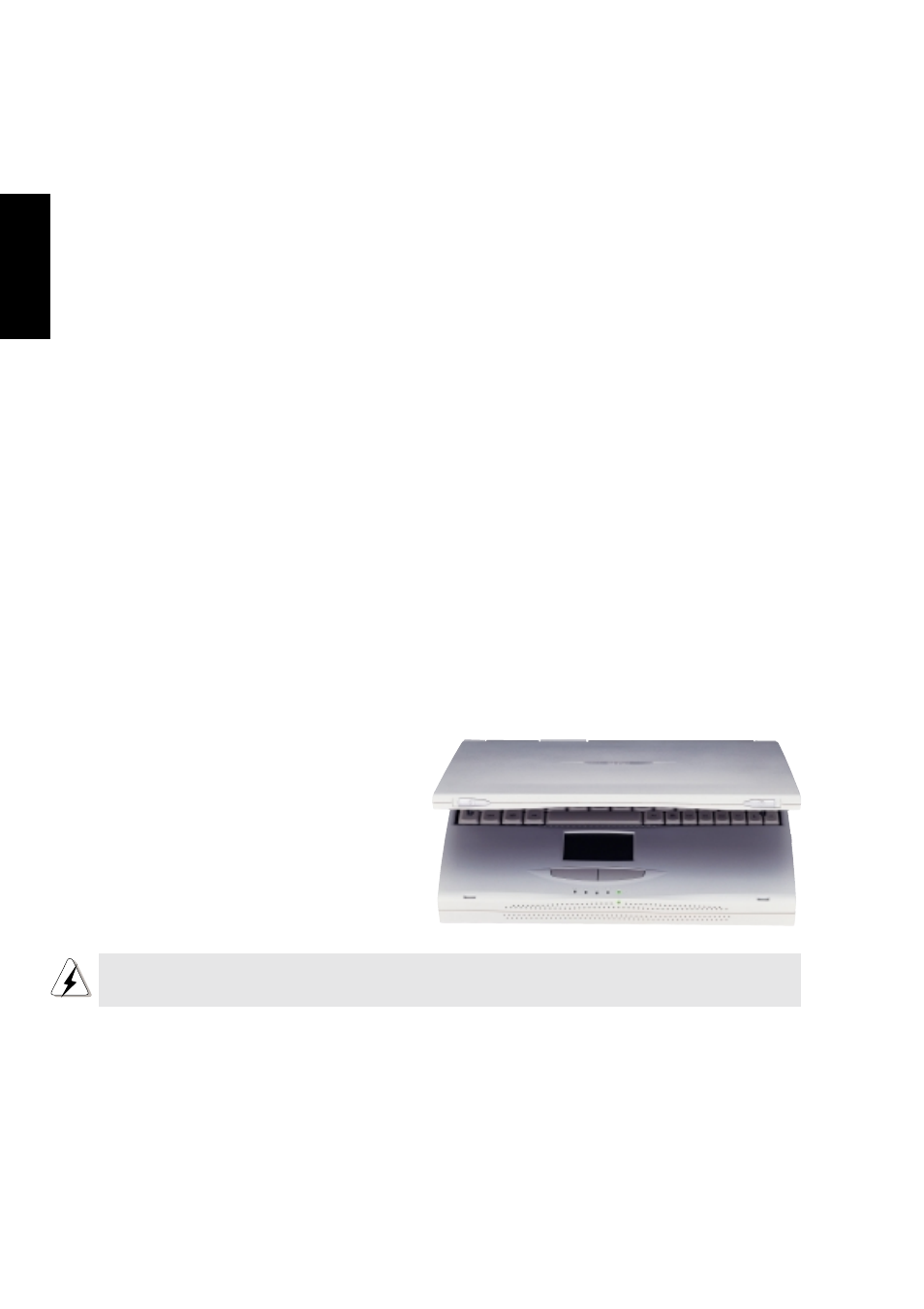 Opening the display panel | Asus L7 User Manual | Page 18 / 86