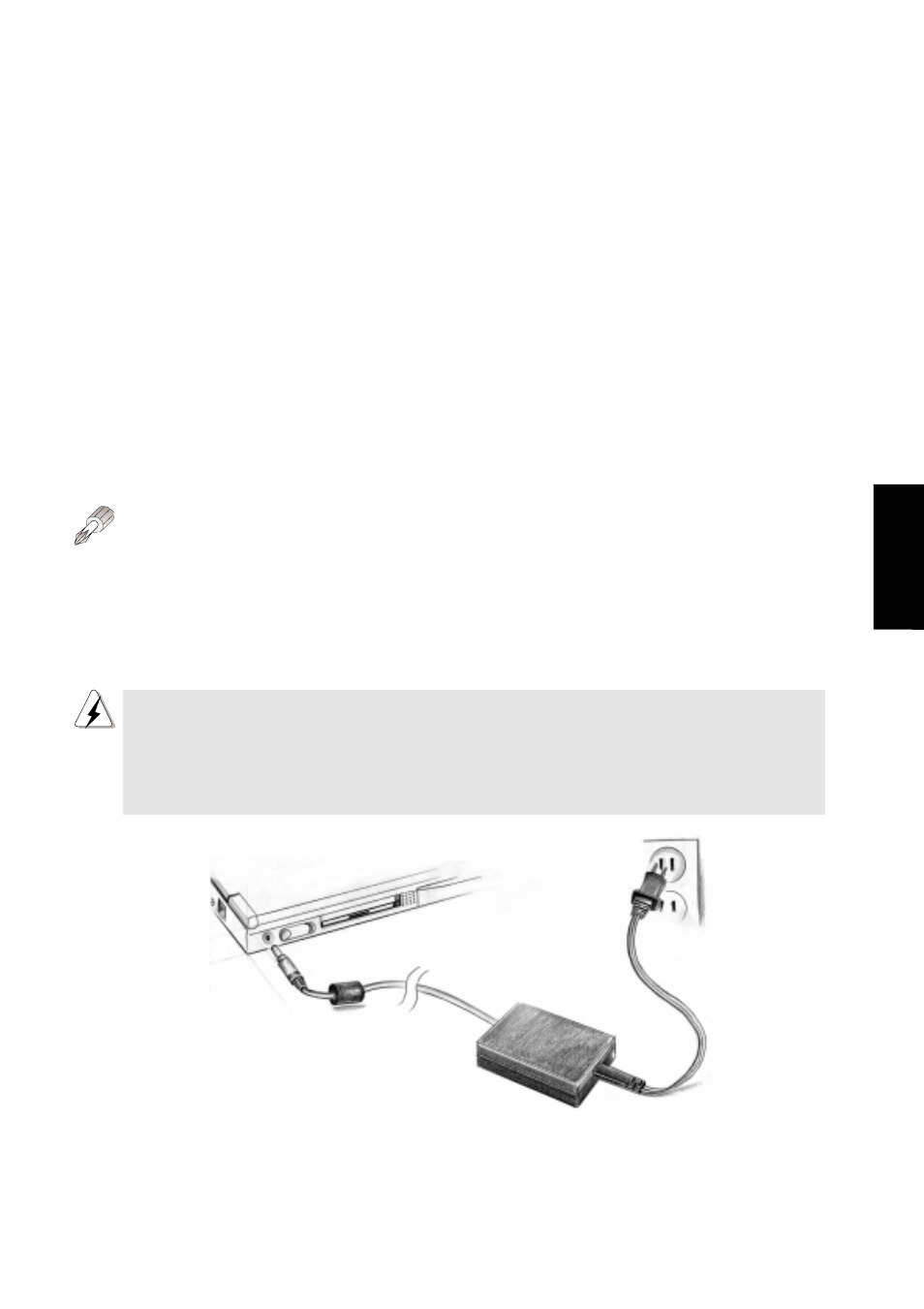 Power connection | Asus L7 User Manual | Page 27 / 86