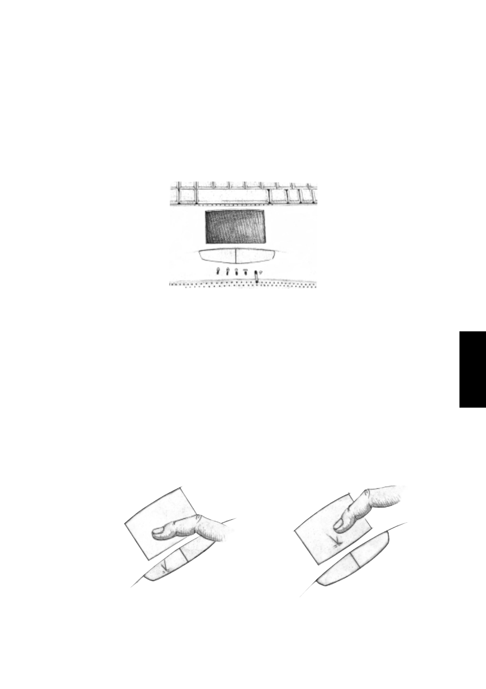 Pointing device, Using the touchpad | Asus L7 User Manual | Page 39 / 86