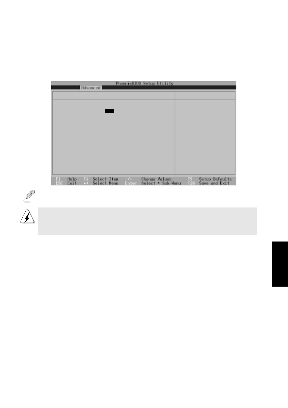 I/o device configuration, I/o device configuration menu details, Serial port a: [user | Base i/o address: [3f8h irq4, Ir port: [user | Asus L7 User Manual | Page 69 / 86