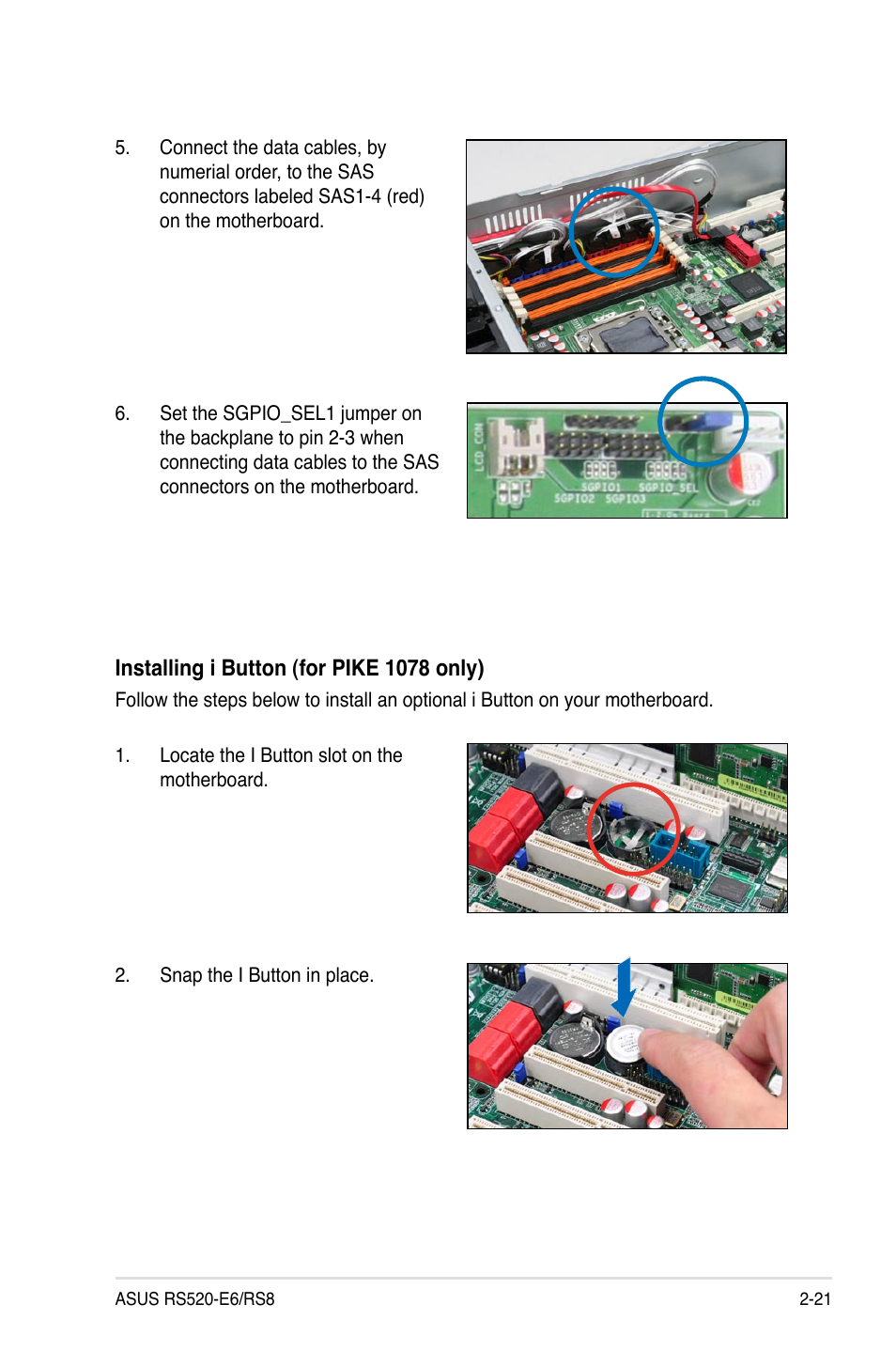 Asus RS520-E6/RS8 User Manual | Page 39 / 146