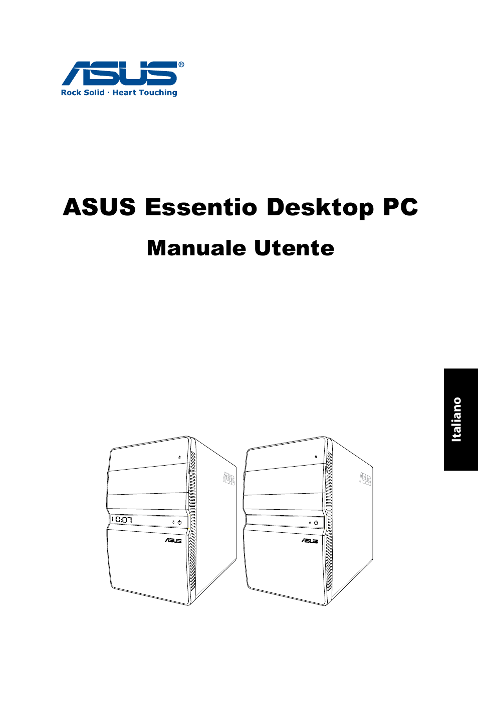 Asus essentio desktop pc, Manuale utente | Asus CT1410 User Manual | Page 61 / 202