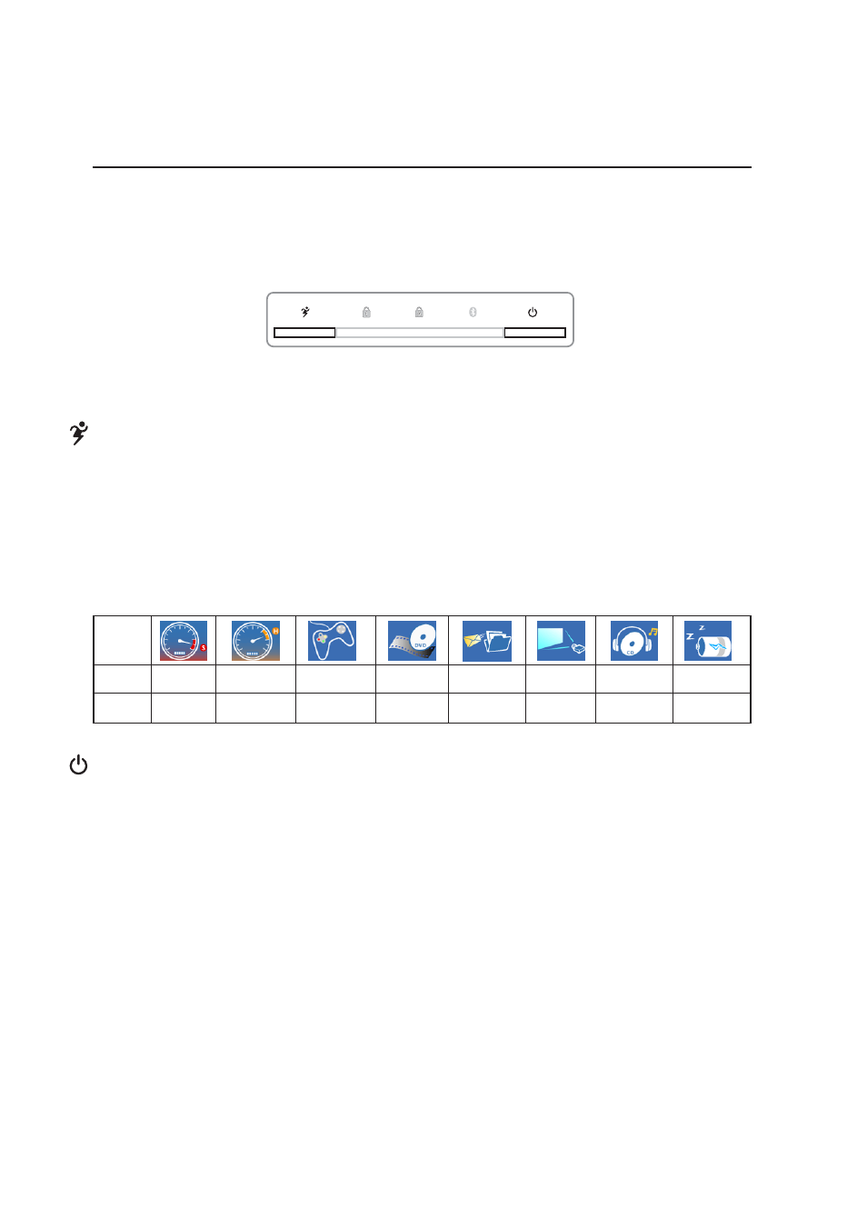Switches and indicators, Switches, Getting started | Power4 gear key, Power switch | Asus U5A User Manual | Page 30 / 74