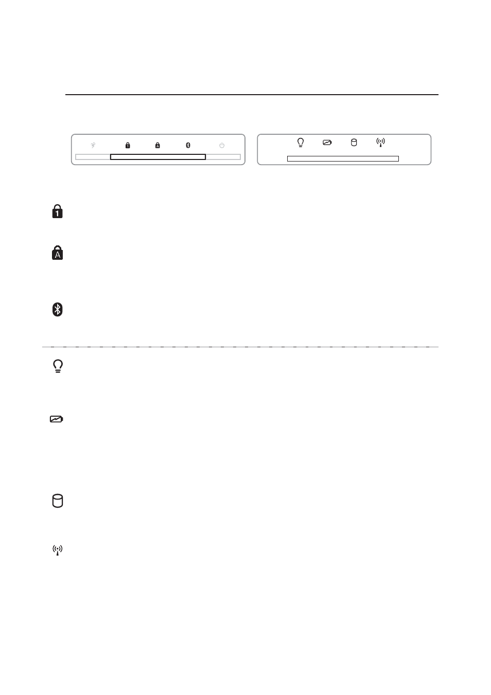 Indicators | Asus U5A User Manual | Page 31 / 74