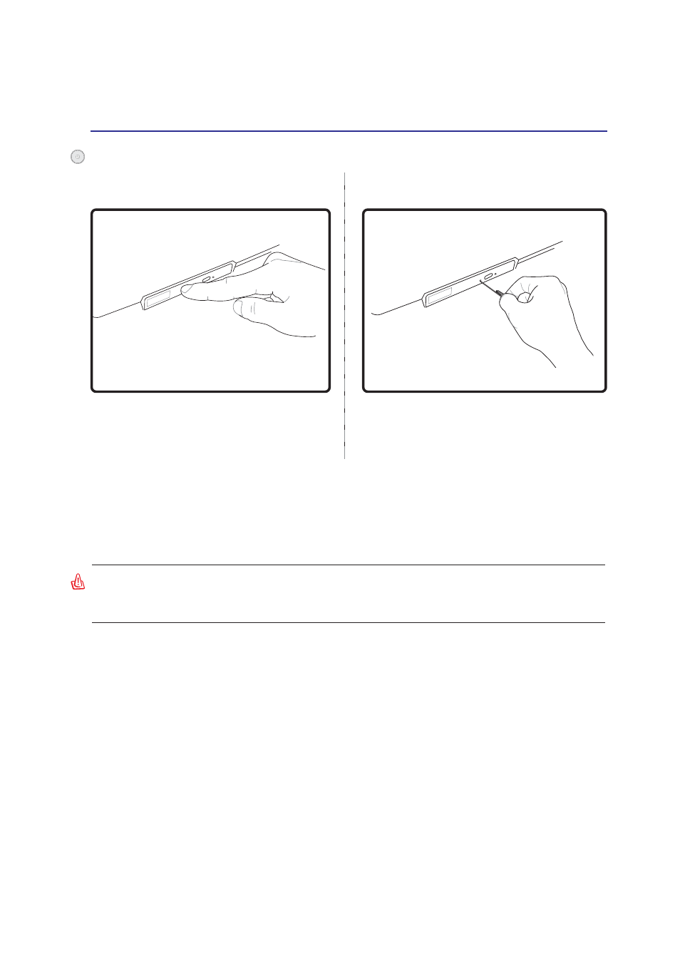 Optical drive (cont’) | Asus U5A User Manual | Page 41 / 74