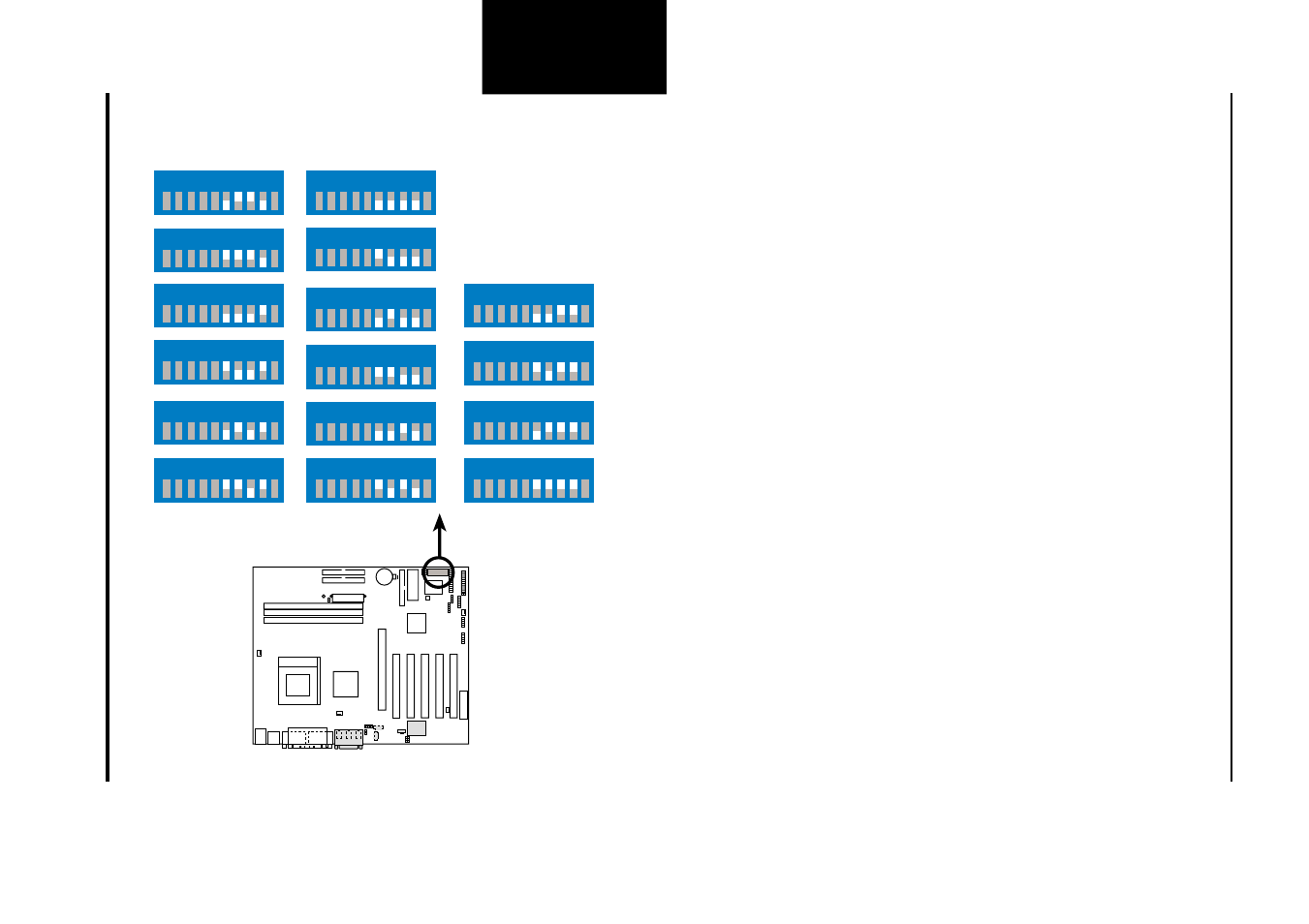 Hardw are setup, Motherboard settings 3. h/w setup, A7a133 cpu frequency multiple selection | Asus A7A133 User Manual | Page 21 / 96